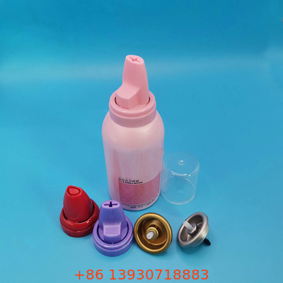 Válvula de spray de mousse de cabelo ajustável Aplicação personalizável para penteados desejados