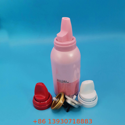 Válvula de spray de mousse de cabelo ajustável Aplicação personalizável para penteados desejados