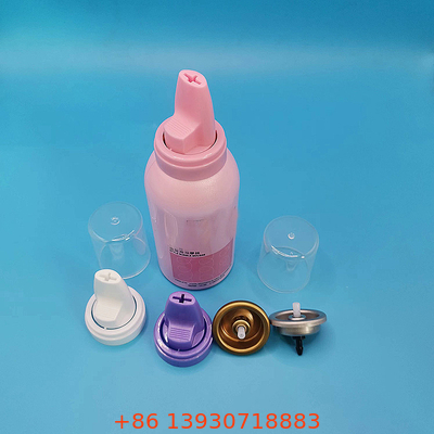 Solução de estilo de salão profissional de válvulas de spray para mousse de cabelo