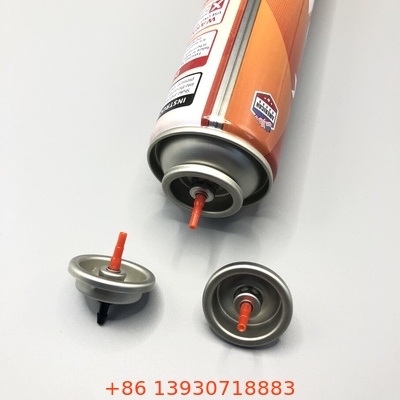Válvula de aerossol de caule de plástico de precisão Solução de 1 polegada para distribuição eficiente de aerossóis