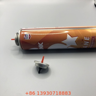 Válvula de ignição de gás de curto prazo para reabastecimento de gás de ignição de butano universal