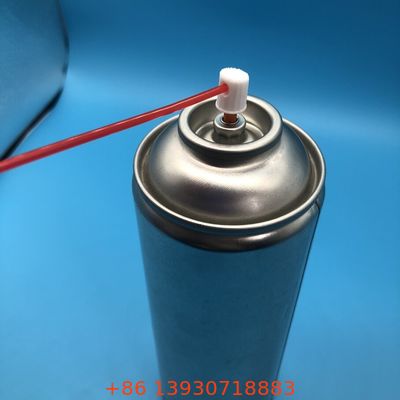 Válvula de limpeza de carburador em aerossol para solventes de limpeza de alta resistência