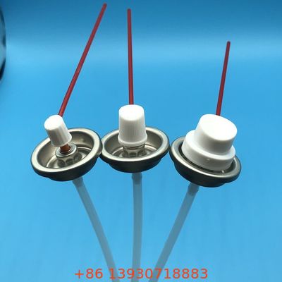 Válvula de aerossol durável para produtos de limpeza de carburadores e desengordurantes de motores