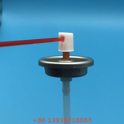 Válvula de aerossol para limpeza de carburador para aplicações de pulverização automotiva e industrial