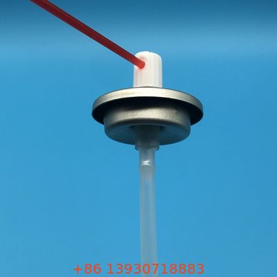 Válvula de aerossol para sprays de limpeza de carburador automotivo e produtos químicos para limpeza de motores