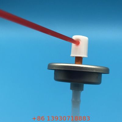 Válvula de aerossol para produtos de pulverização de produtos de limpeza de carburadores para solventes de limpeza fortes