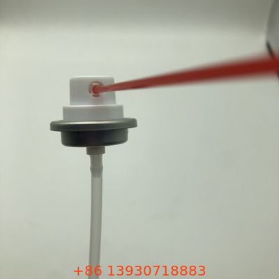 Kit de válvula de aerossol de MDF com bocal de névoa ultrafinos para construção resistente a produtos químicos e vedação hermética à prova de vazamento