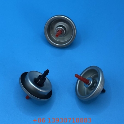 Copo de montagem de válvula de tanque de gás recarregável de plástico ou metal com pocilgas para baixo