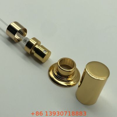 Bomba de perfume de viagem compacta e segura para garrafas em miniatura e frascos de amostras com fechadura à prova de vazamento