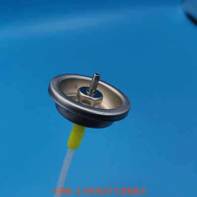 Tipo de atuador de botão válvula de aerossol medido para latas de aerossol distribuição precisa