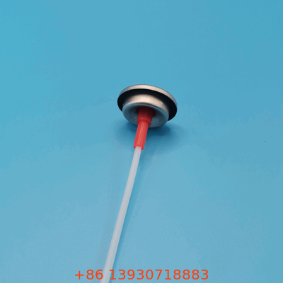 Tipo de atuador de botão válvula de aerossol medido para latas de aerossol distribuição precisa