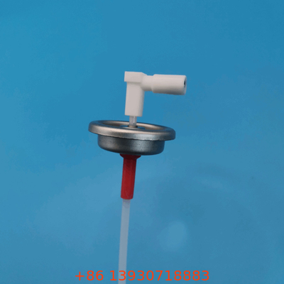 Válvula de aerossol medida de alto padrão 0,1-0,2 Ml/s Actuador de botão de taxa de fluxo Porto de Tianjin