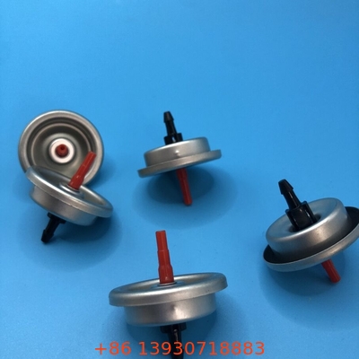 Instalação de válvulas de gás recarregáveis para tubos de uma polegada com material resistente à corrosão