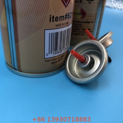 Válvula de reabastecimento do isqueiro de gás de tronco de plástico ou de metal para isqueiros universais de butano