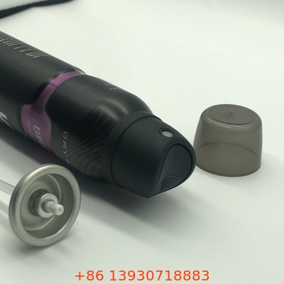 Válvula de desodorante para spray corporal sem álcool e para desempenho consistente