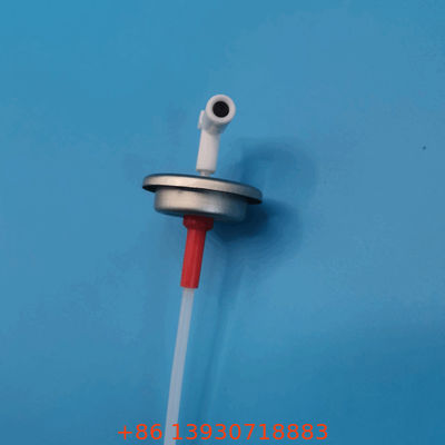 Válvula de aerossol com medidor de uma polegada, ideal para sprays tópicos médicos