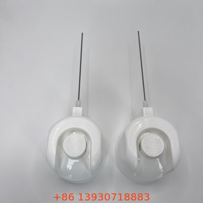 Tampa de aerossol com tubo de extensão para aplicações de pulverização de precisão