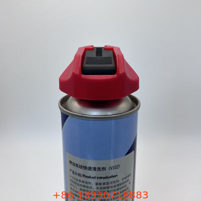 Tampa de Gatilho Dobrável com Tubo de Extensão para Evacuação Eficiente de Líquido em Inseticida