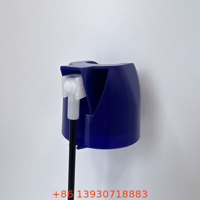 Pulverizador com tubo de extensão maximizando a eficiência do atuador de válvula de aerossol