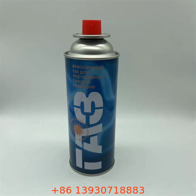 cilindro de gás de butano de 65 x 158 mm para equipamento de cozinha de panela quente