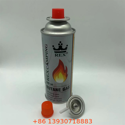 220 g e 227 g de canister de gás de butano amarelo para gás de butano e gás mais leve