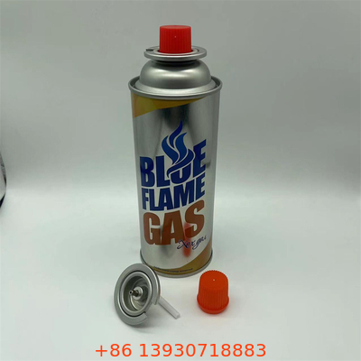 Vaso de gás de butano de parede reta com logotipo personalizado e design personalizado