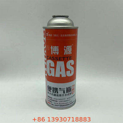 Canister de gás de butano mais leve com 1 x conteúdo do pacote Cartucho de gás de butano de base