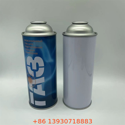 Canister de gás de Butano Orange Etc para gás mais leve e parede reta