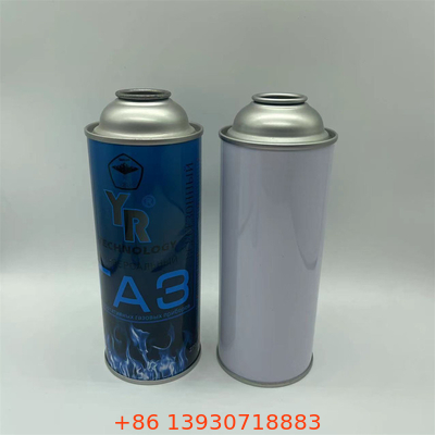 Canister de gás de Butano Orange Etc para gás mais leve e parede reta