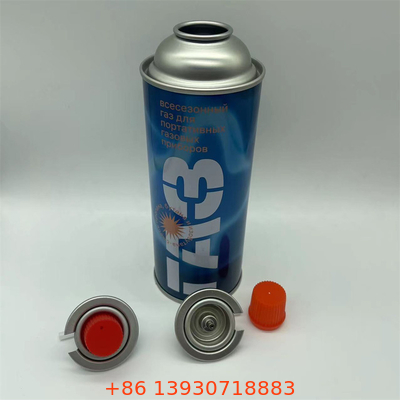 220 g e 227 g de canister de gás de butano amarelo para gás de butano e gás mais leve