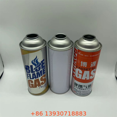 Vaso de gás de butano de parede reta com logotipo personalizado e design personalizado
