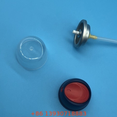 53mm válvula de spray de desodorante corporal com ingredientes de alumínio hipoalergênico