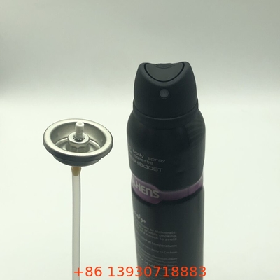 Válvula de pulverização corporal de desodorante fresco sem perfume para gênero unisexo