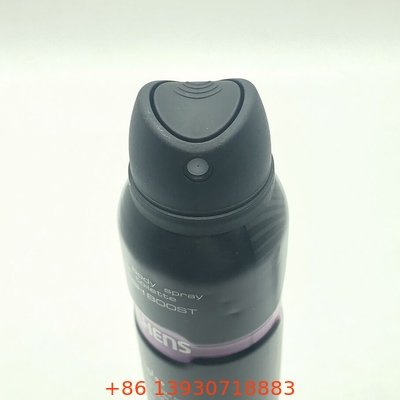 Válvula de pulverização corporal de desodorante de fragrância fresca para distribuição unisex