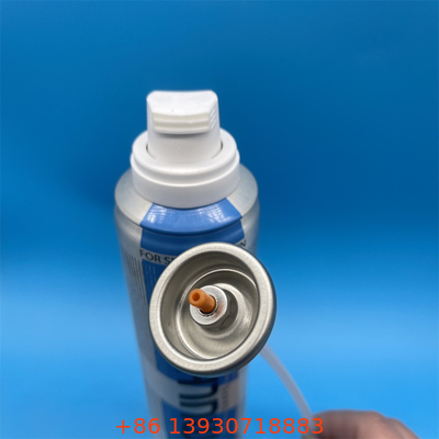 Válvula de recipiente de espuma de barbear premium - Solução de distribuição eficiente para controle e conveniência de espuma ótimos