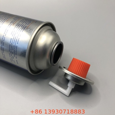 Válvula de fogão de gás de butano de aço inoxidável com tecnologia de válvula reta
