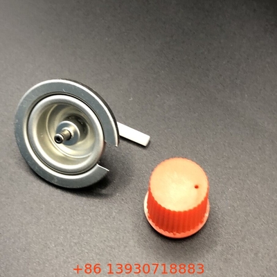 Valva de gás de butano preto de manobra de cor com fio de entrada CGA 600