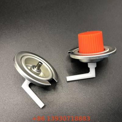 Válvula de gás de butano de latão recto com material da haste da válvula de latão