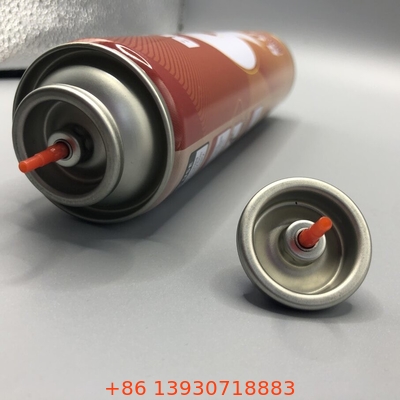 Válvula de reabastecimento do candeeiro de gás de habitação invertida com copo de montagem recarregável em ambos os lados e placas de estanho laqueadas transparentes