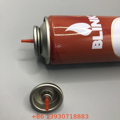 Válvula de reabastecimento de gás universal de butano, com design ergonómico