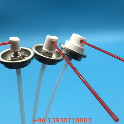 Válvula de pulverização de limpador do carburador projetada para resistência química forte