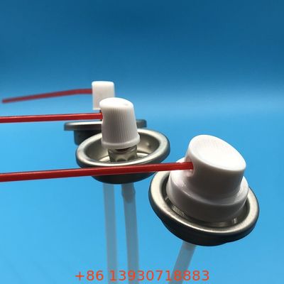 Válvula de pulverização de limpador do carburador projetada para resistência química forte