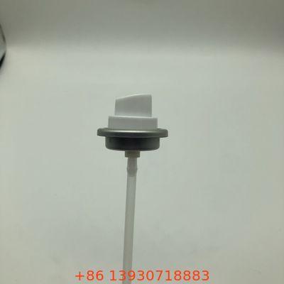 Válvula de pulverização de limpador do carburador compatível com formulações químicas de alto solvente