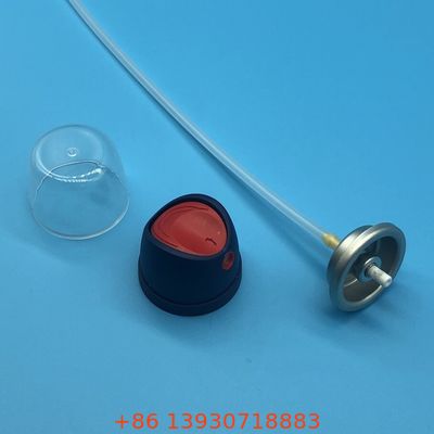 Válvula de pulverização corporal de desodorante por aerossol para confiabilidade de embalagens de pulverização corporal de longa duração