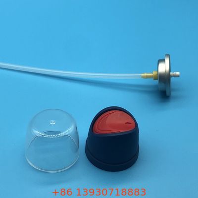Válvula de pulverização corporal de desodorante por aerossol para confiabilidade de embalagens de pulverização corporal de longa duração