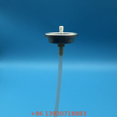 Válvula de spray de desodorante corporal compatível com opções personalizáveis de caule e caixa