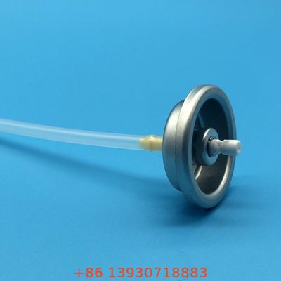 Válvula de pulverização corporal de desodorante compatível com sistemas de propulsão a gás