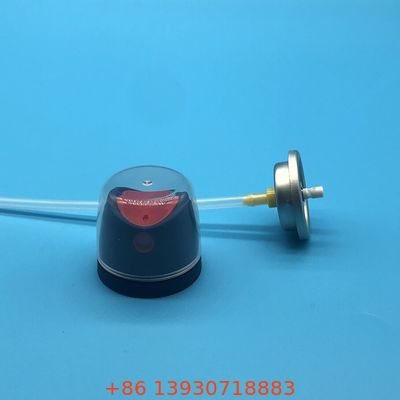 Válvula de pulverização corporal de desodorante perfumado com construção metálica resistente a vazamentos