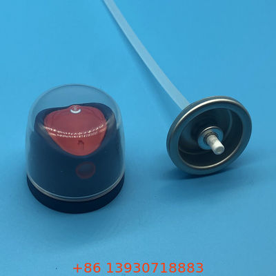 Válvula de pulverização corporal de desodorante compatível com sistemas de propulsão a gás