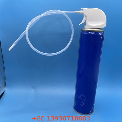 Capuz de atuador de plástico de espuma de borbulha versátil para profissionais de limpeza com design à prova de vazamento